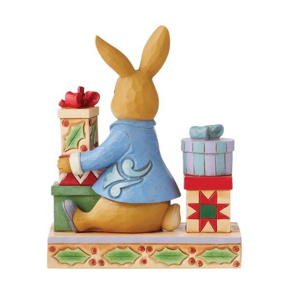 Jim Shore Beatrix Potter Peter with Presents Figurine