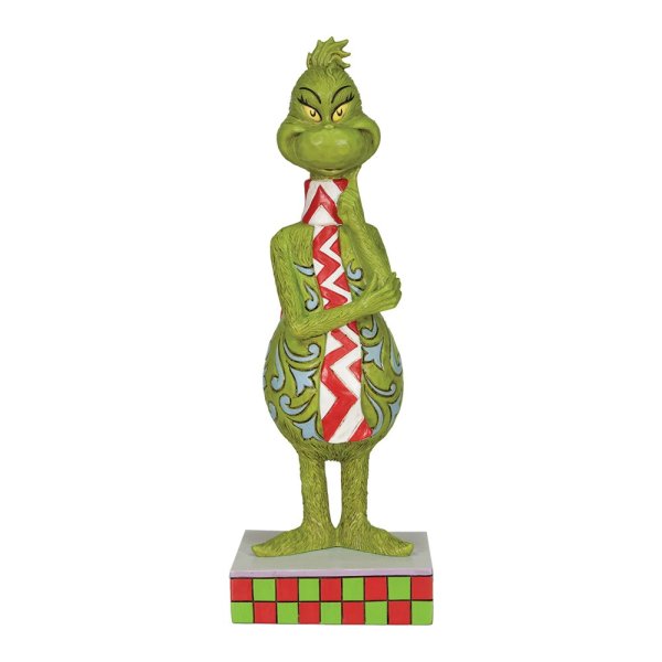 Jim Shore Grinch with Long Scarf Figurine