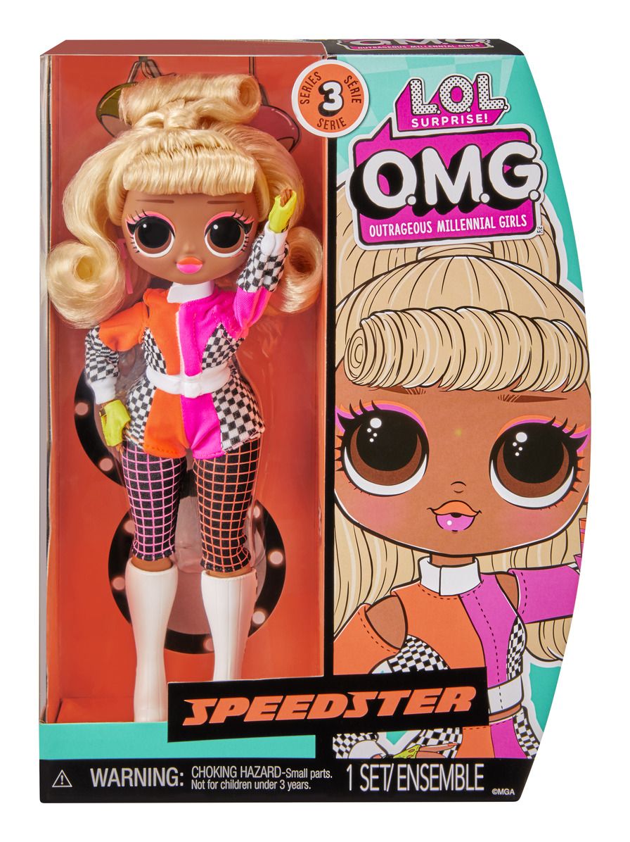 L.O.L Surprise OMG Speedster Doll Series 3