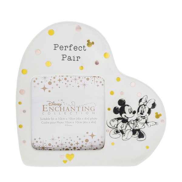 Enchanting Disney Mickey and Minnie Mouse Photo Frame