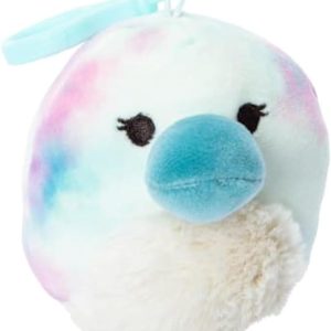 Squishmallows 3.5"" Clip-On Mitch The Platypus