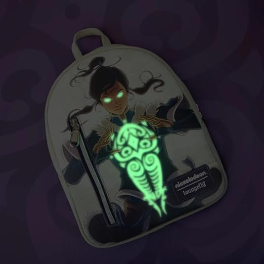 Loungefly Nickelodeon Legend of Korra Avatar State Glow Mini Backpack