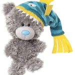 9" Me To You My Dinky Bear Fishing Hat Teddy with Magnetic Paws - AP9F7003