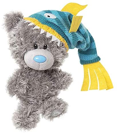 9" Me To You My Dinky Bear Fishing Hat Teddy with Magnetic Paws - AP9F7003