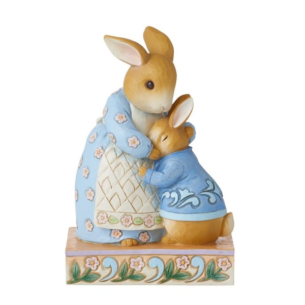 Jim Shore Peter Rabbit with Mrs Rabbit Figurine