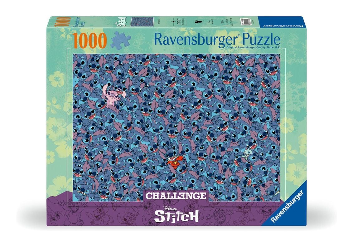 Ravensburger Disney Stitch Challenge 1000 Piece Jigsaw Puzzle