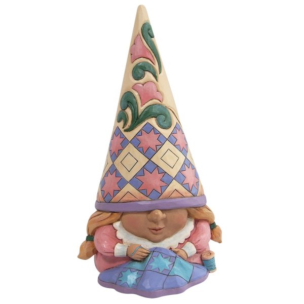 Jim Shore Heartwood Creek Sewing Gnome Figurine