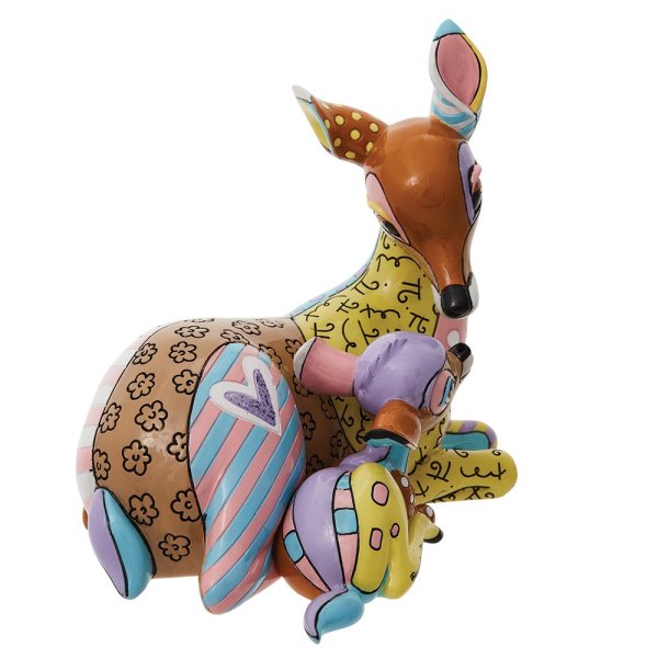 Disney Britto Bambi and Mother Figurine