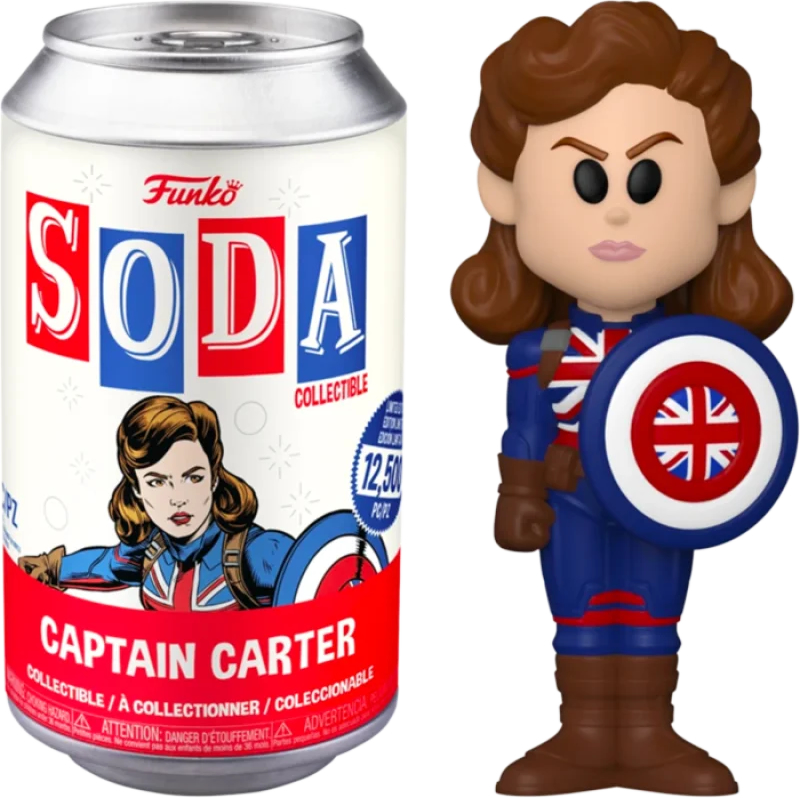 Funko Vinyl SODA Marvel - What If? Agent Carter - Captain Carter with chance of Chase