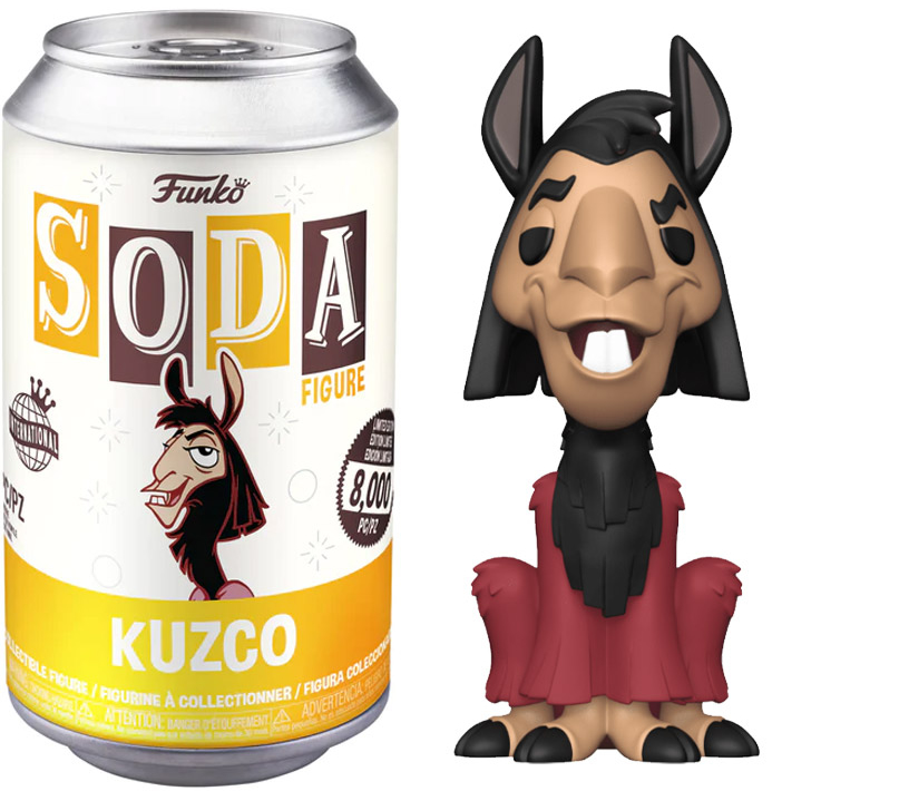 Funko Vinyl SODA New Groove Llama Kuzco (with a chance of chase)