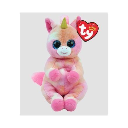 Skylar Unicorn Sitting Beanie Baby TY