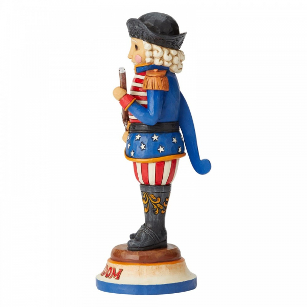 Heartwood Creek Freedom First And Foremost American Nutcracker Figurine - 6004242