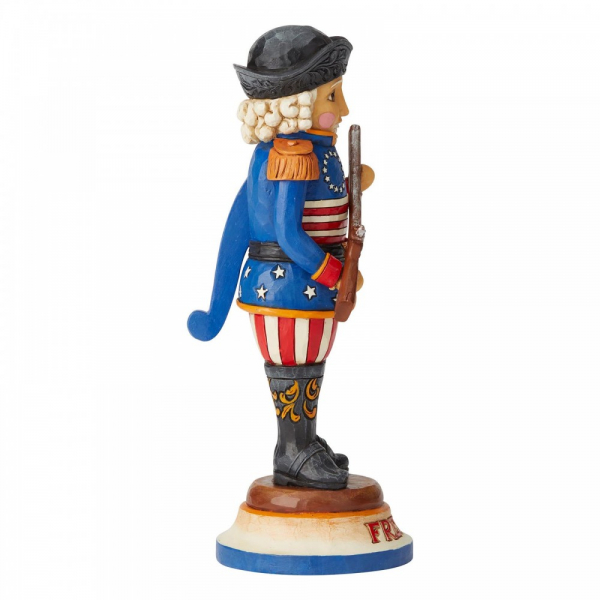 Heartwood Creek Freedom First And Foremost American Nutcracker Figurine - 6004242