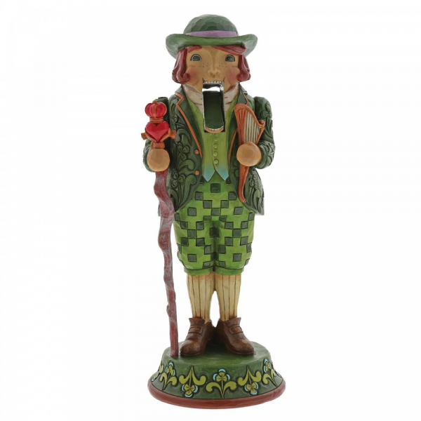 Heartwood Creek I'm Quite Charming Irish Nutcracker Figurine