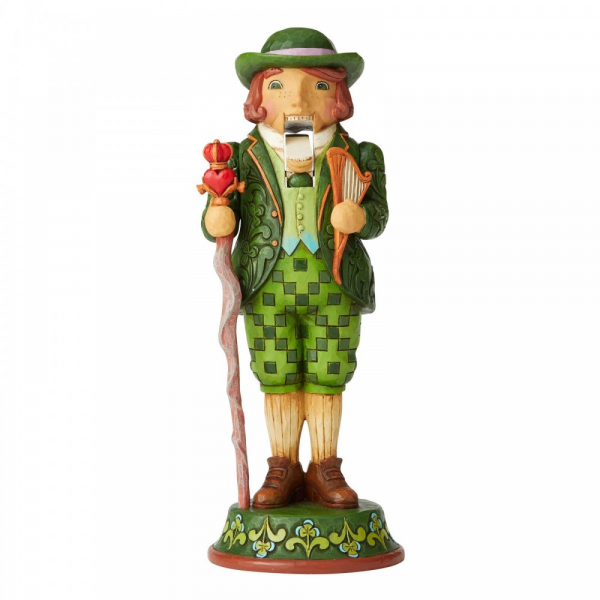 Heartwood Creek I'm Quite Charming Irish Nutcracker Figurine