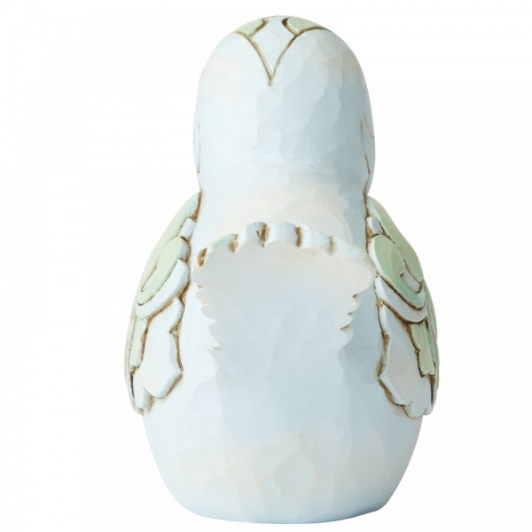 Jim Shore Heartwood Creek Pale Blue and Green Bird Figurine - 6006235