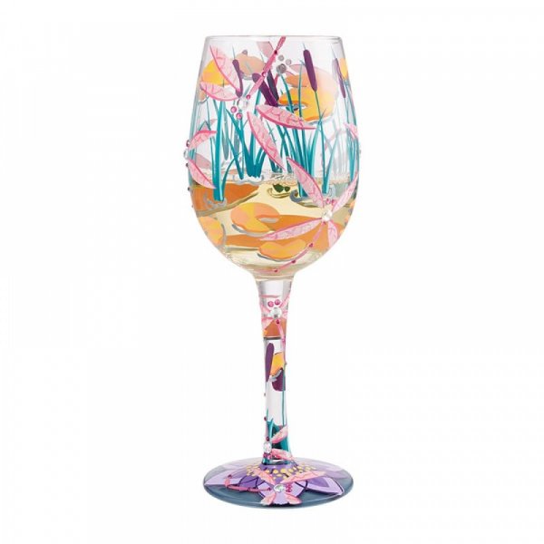 Lolita Dragonfly Magic Wine Glass