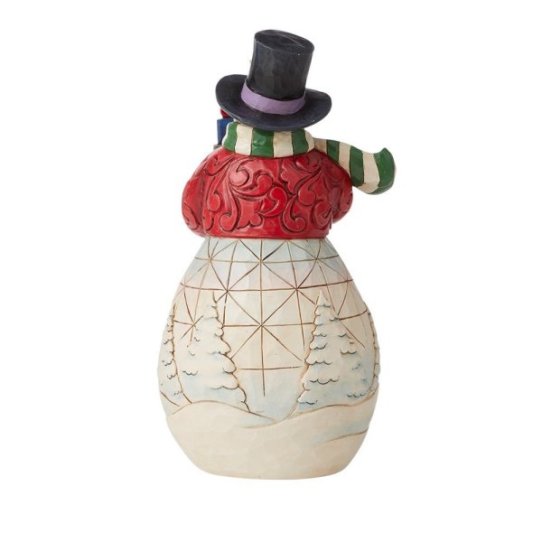 Heartwood Creek Snowman with Gifts Figurine