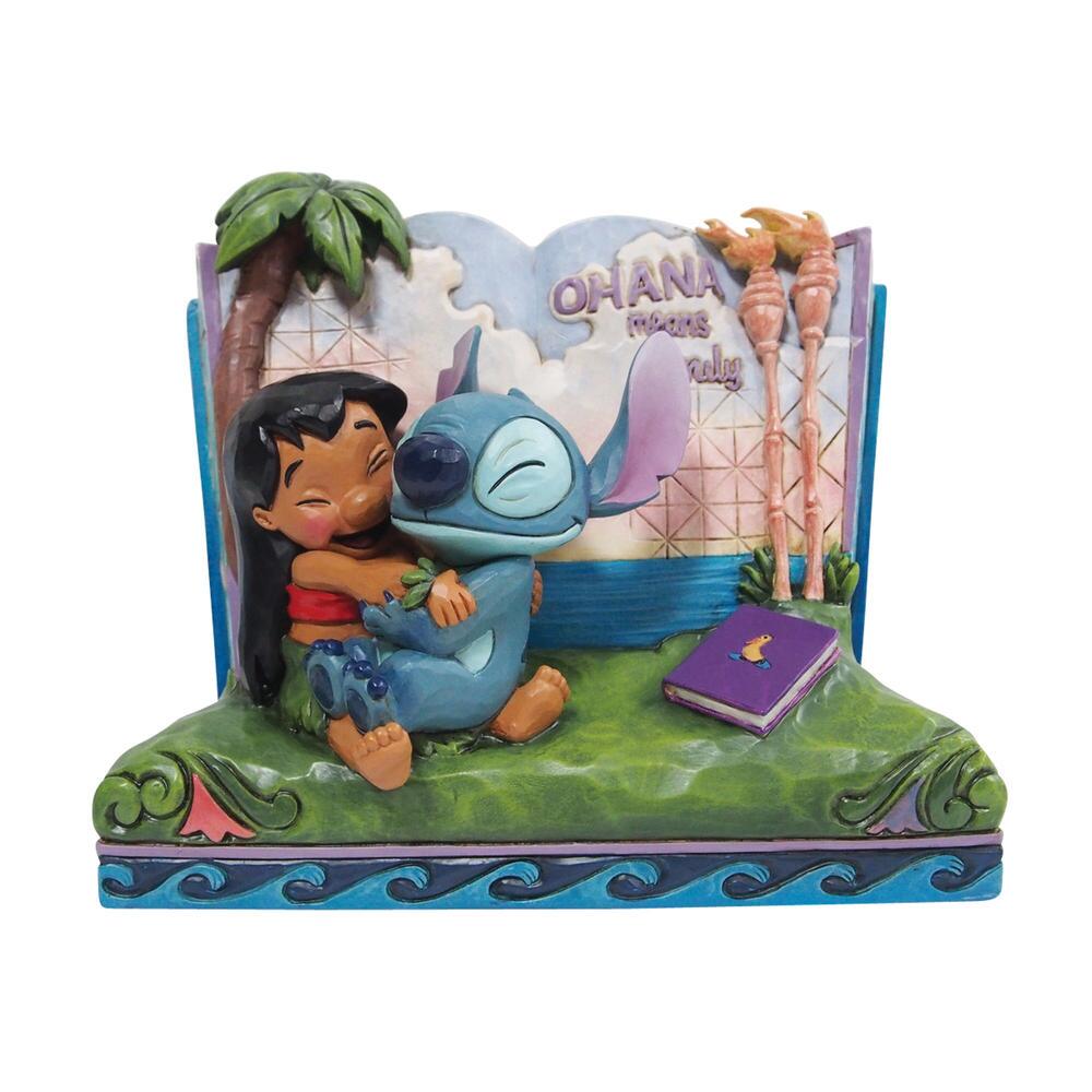 Jim Shore Disney Traditions Stitch Storybook Figurine