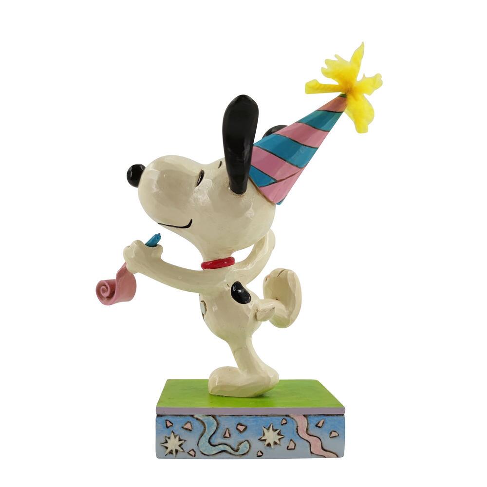 Jim Shore Peanuts Birthday Snoopy Figurine