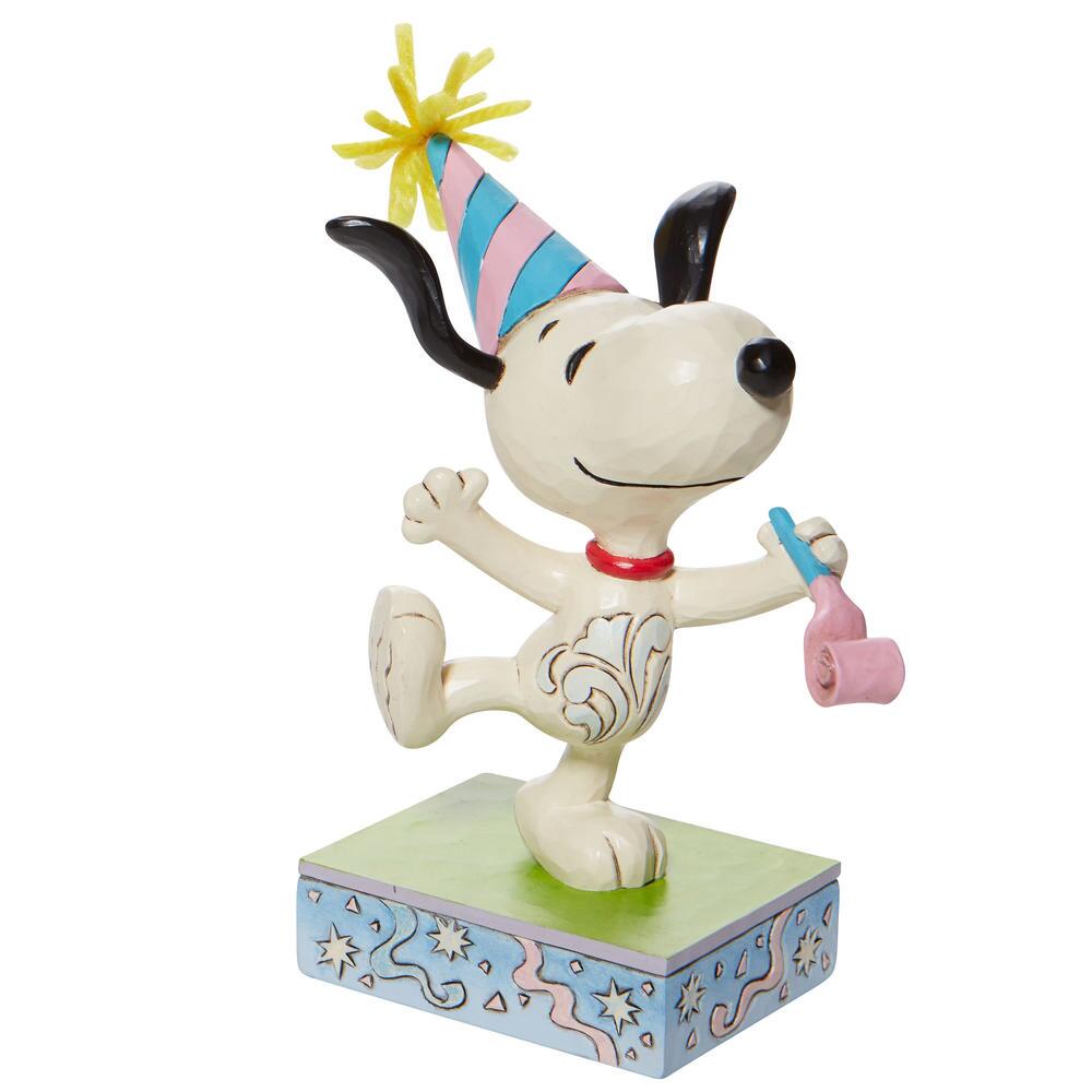 Jim Shore Peanuts Birthday Snoopy Figurine