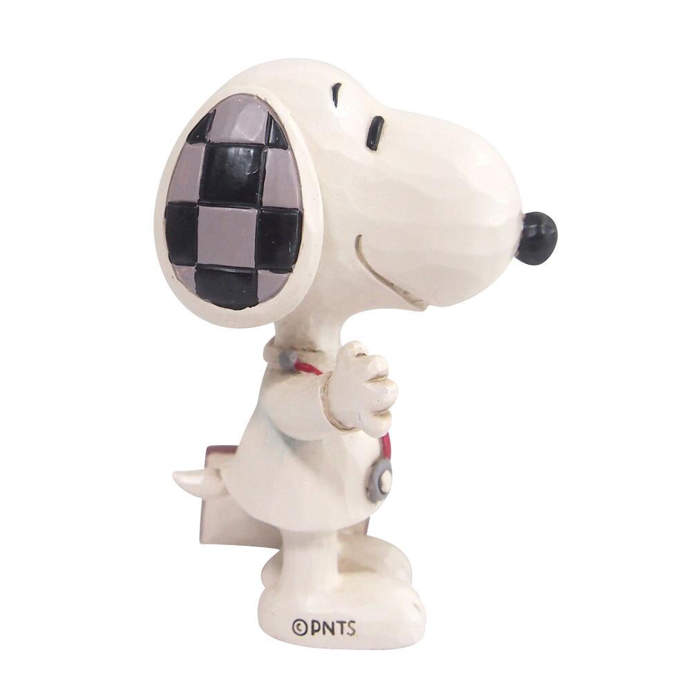 Jim Shore Peanuts Snoopy Doctor Mini Figurine