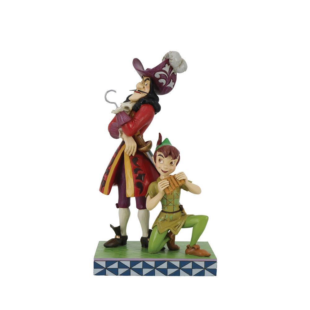 Jim Shore Disney Traditions Peter Pan & Hook Good Vs Evil