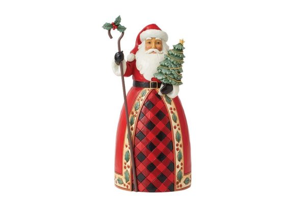 Heartwood Creek Highland Glen Santa Figurine