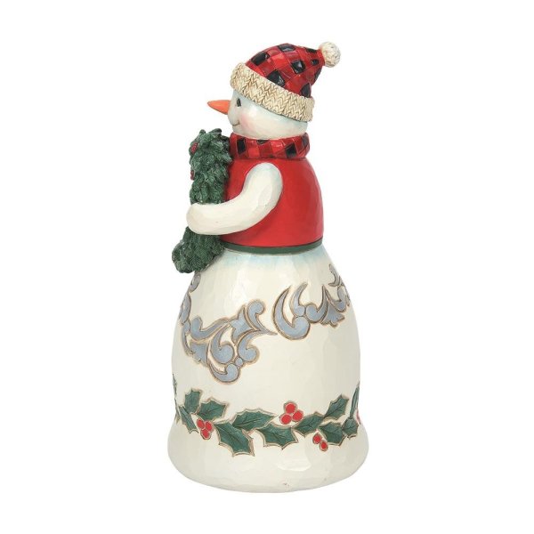 Heartwood Creek Highland Glen Mr Snowman Figurine