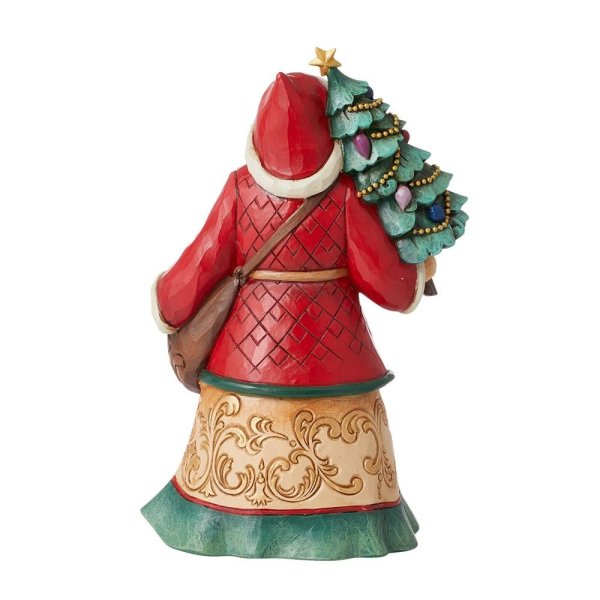 Heartwood Creek Santa with Tree Figurine