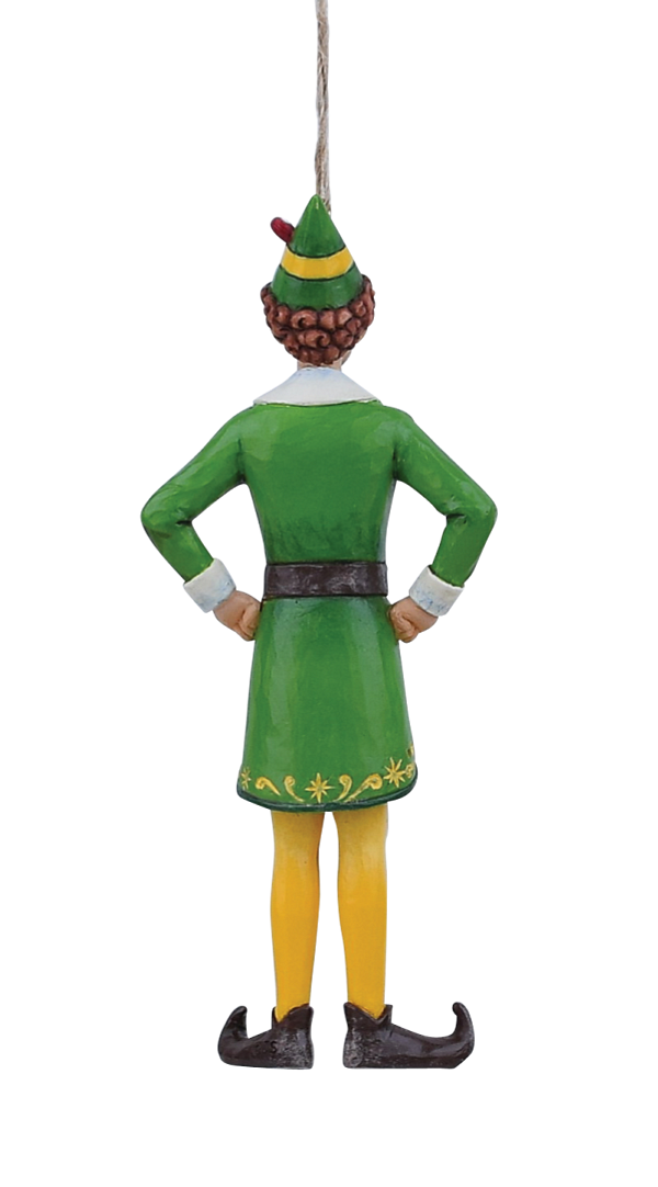 Jim Shore Buddy Elf in Classic Pose Hanging Ornament