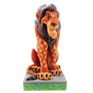 Jim Shore Disney Traditions Unfit Ruler (Scar Personality Pose)