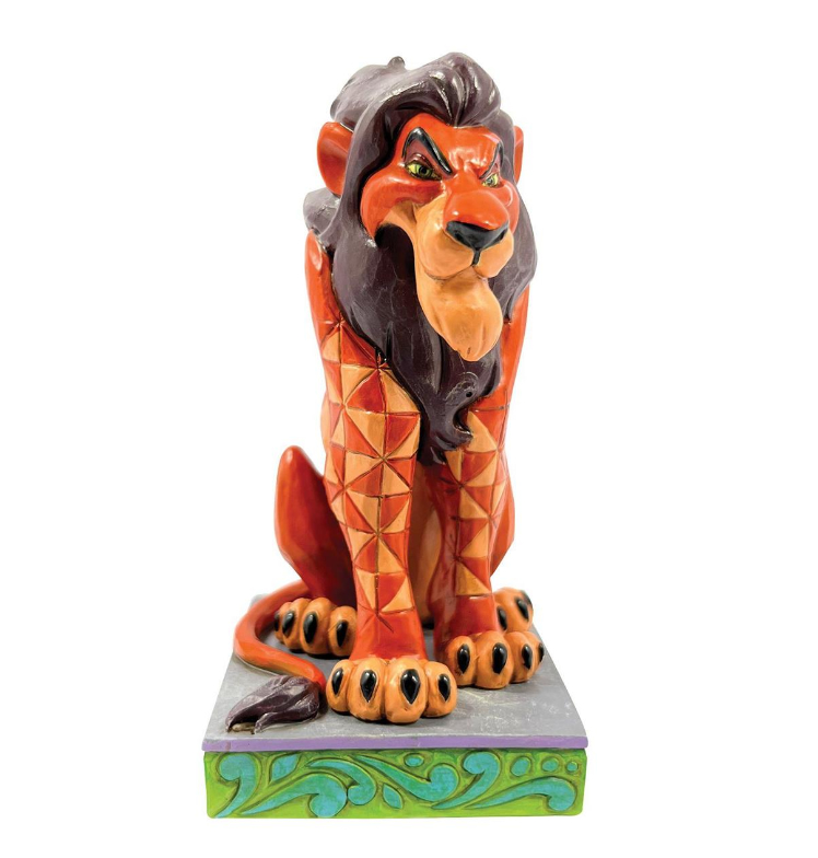 Jim Shore Disney Traditions Unfit Ruler (Scar Personality Pose)