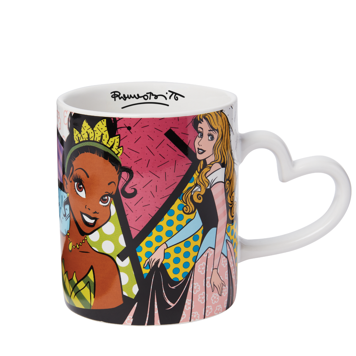 Ariel & Tiana Princess Mug by Disney Britto