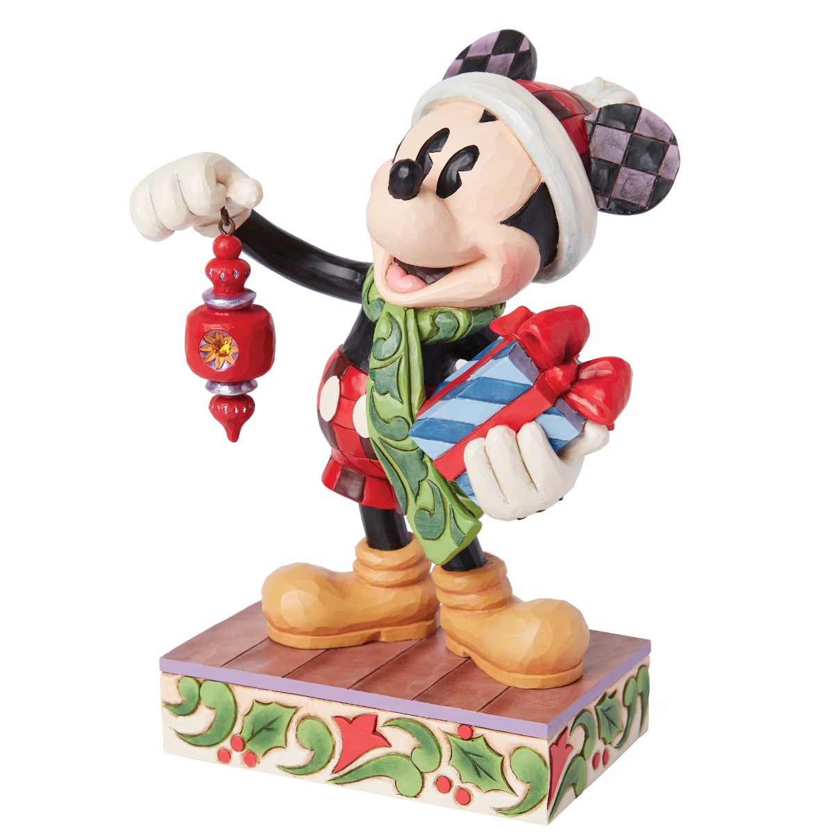 Jim Shore Disney Traditions Santa Mickey Figurine 4th Annual Worldwide Event