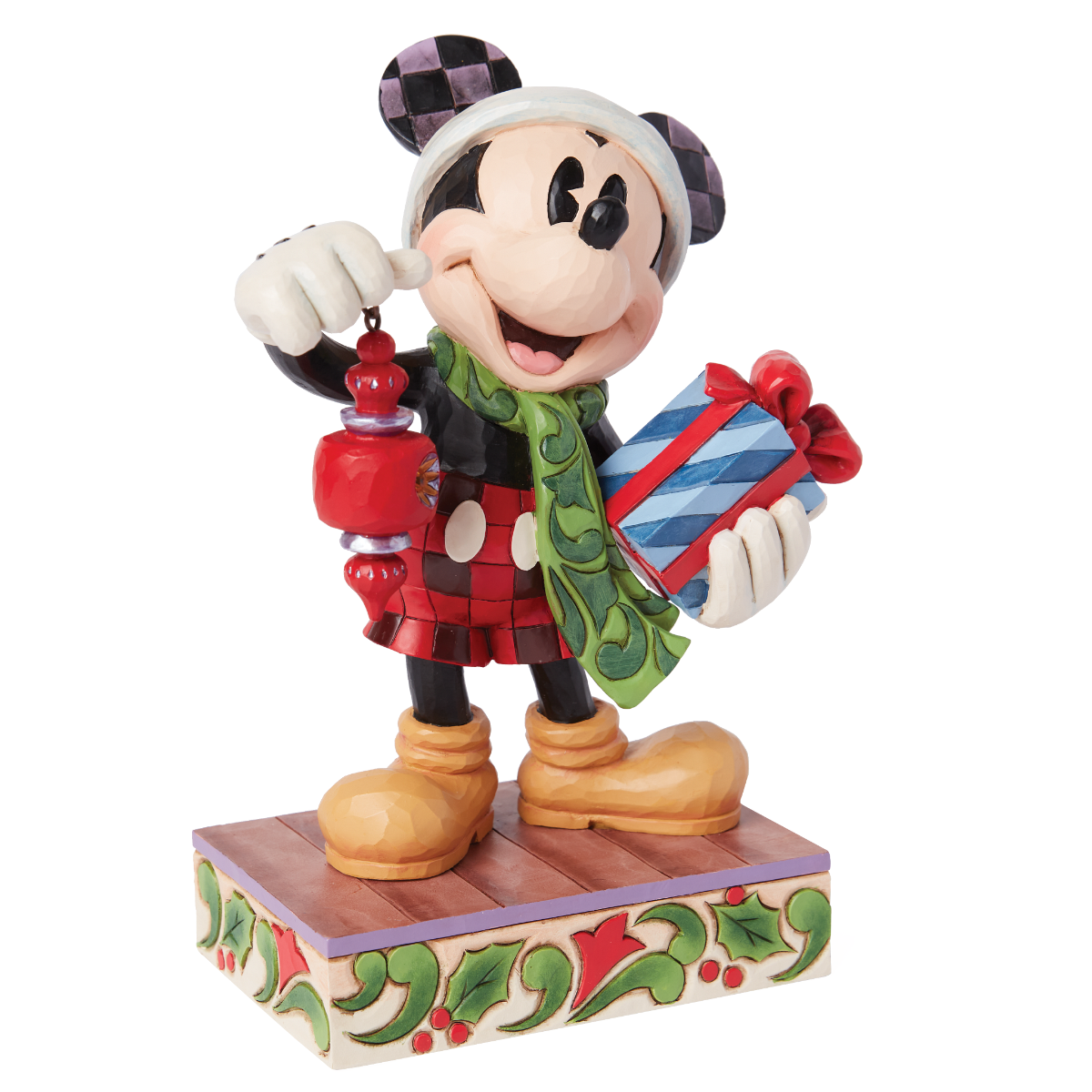 Jim Shore Disney Traditions Santa Mickey Figurine 4th Annual Worldwide Event