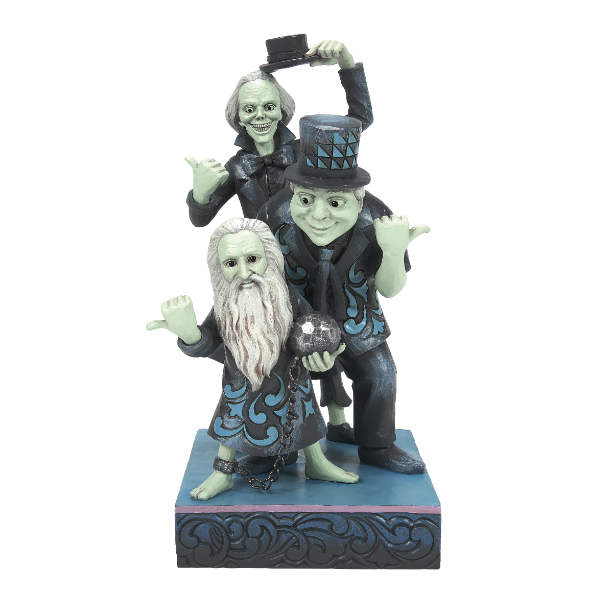 Jim Shore Disney Traditions Beware of Hitchhiking Ghosts (Haunted Mansion Ghosts)