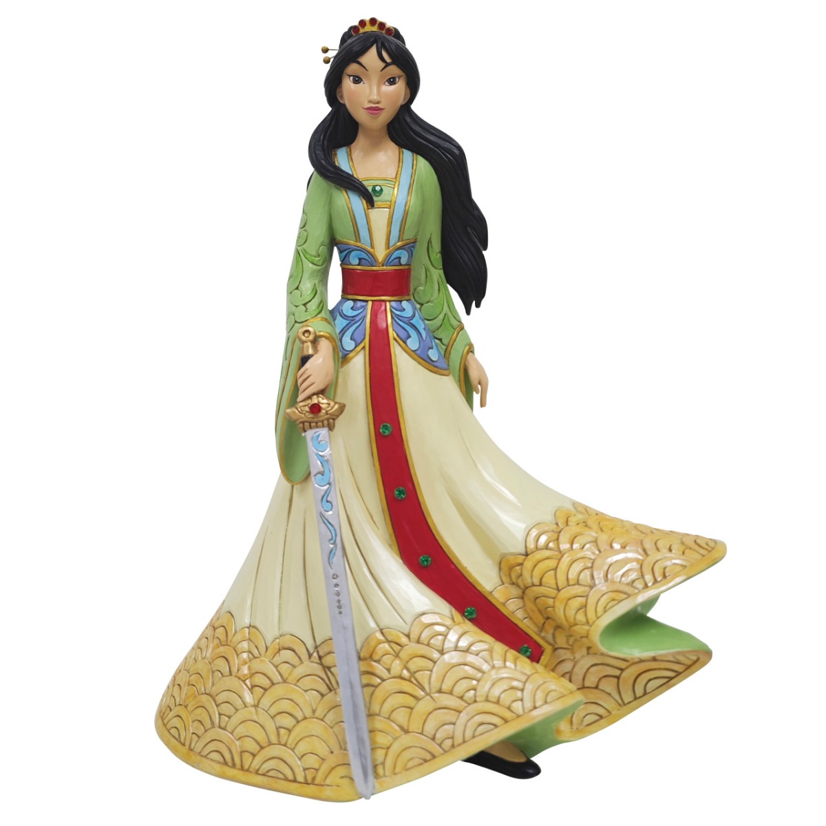 Jim Shore Disney Traditions Courage and Honor Mulan Deluxe