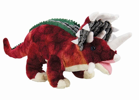 11" Triceratops Plush