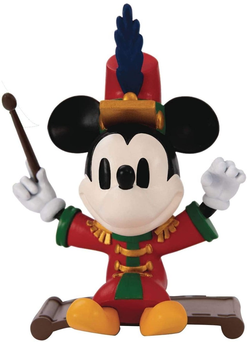 Beast Kingdom Toys Mickey Mouse 90th Anniversary Mini Egg Attack Figure Conductor Mickey 9 cm