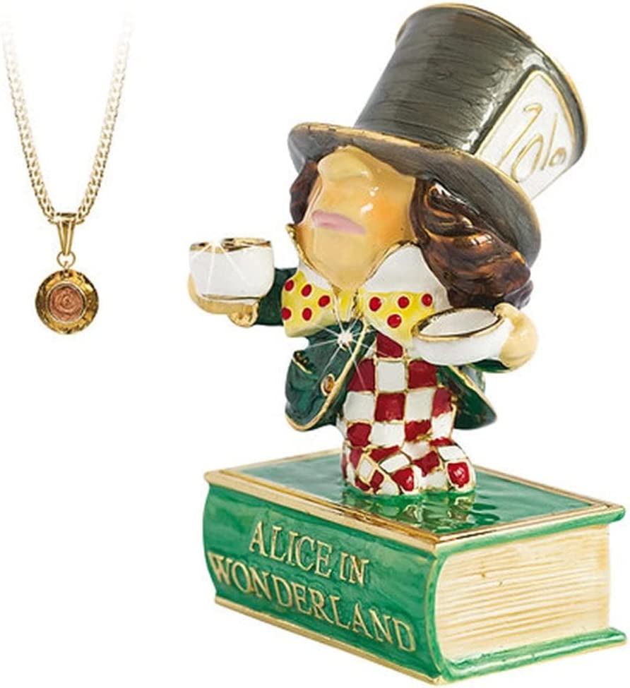 Hidden Treasure Secrets Mad Hatter Trinket