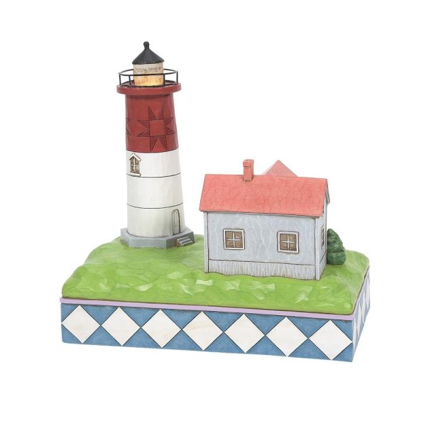 Jim Shore Heartwood Creek Nauset - LED Lighthouse Figurine