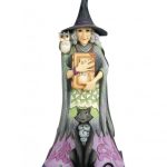 Jim Shore Heartwood Creek Two-Sided Witch Figurine