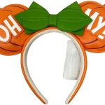 Loungefly Disney Pumpkin Minnie Mouse Oh My Ears Headband