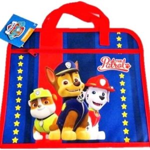 Paw Patrol Book Document School Bag - Blue