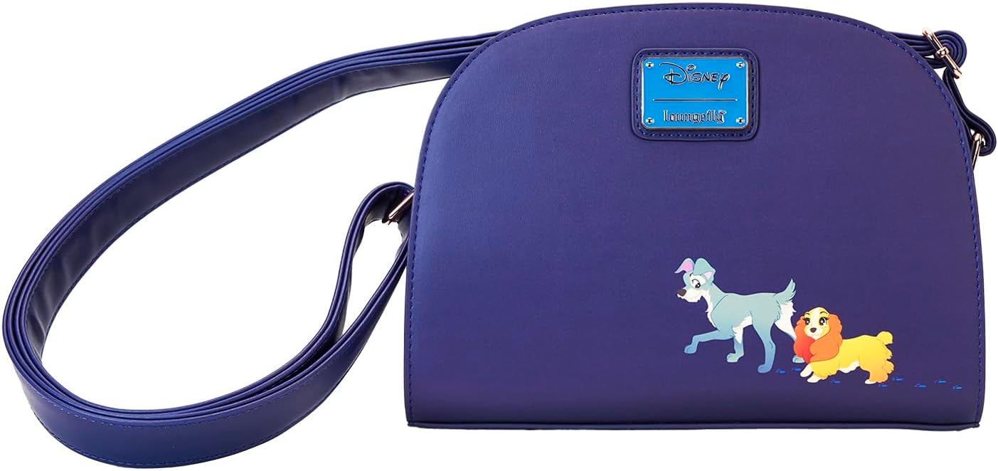 Loungefly Disney Lady and The Tramp 70th Anniversary Crossbody