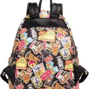 Loungefly Star Wars Sticker AOP Mini Backpack