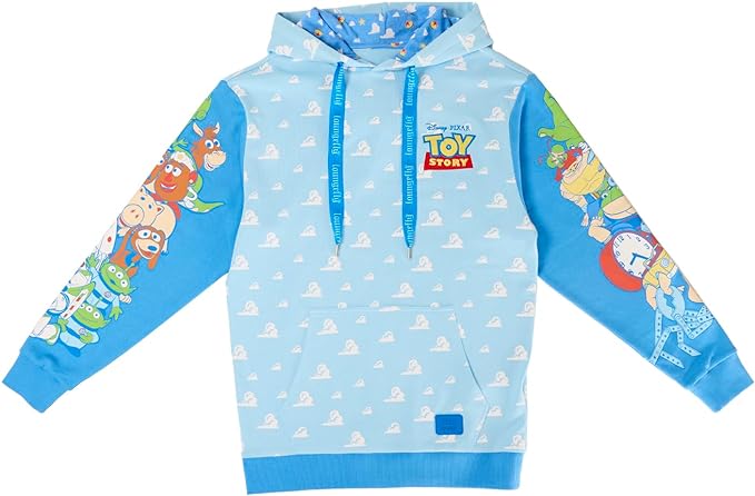 Loungefly Pixar Toy Story Good VS Baddies Unisex Hoodie