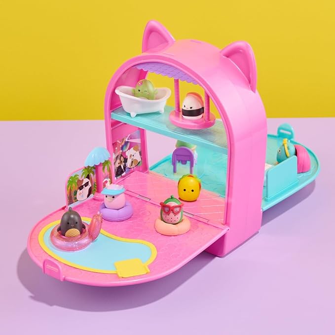 Squishmallows Squish-A-Long Party Pack On-the-Go Playset