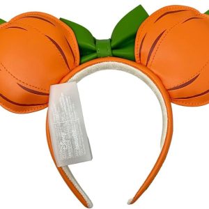 Loungefly Disney Pumpkin Minnie Mouse Oh My Ears Headband